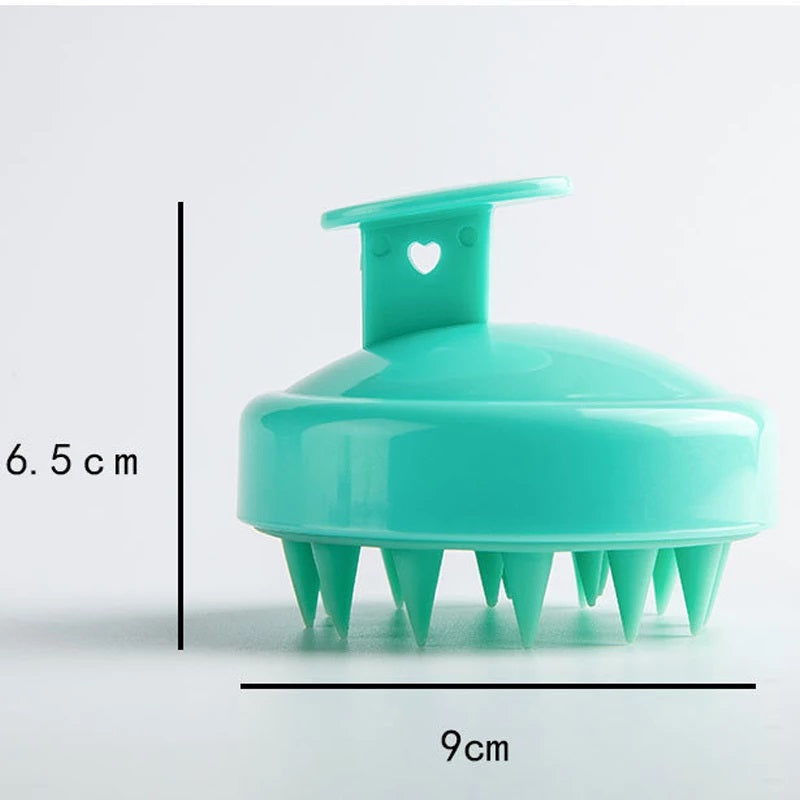 Silicon Scalp Massage Brush-Bath Comb Care Tool