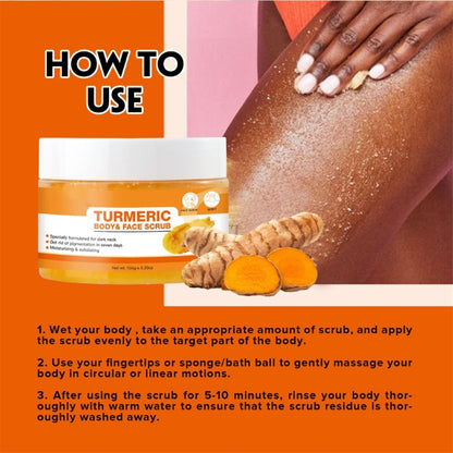 Natural Turmeric Body Scrub