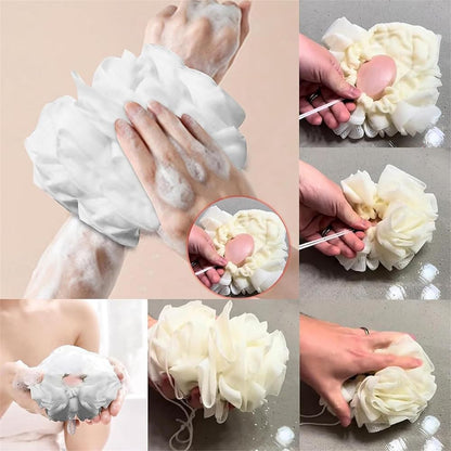 2-in-1 Bath Loofah Sponge