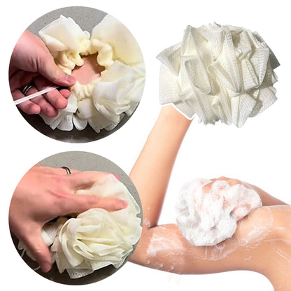 2-in-1 Bath Loofah Sponge