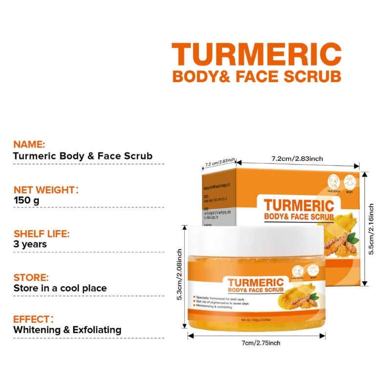 Natural Turmeric Body Scrub