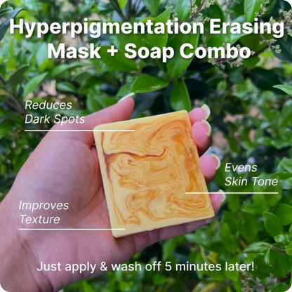 Lemon Turmeric & Kojic Acid Brightening Soap